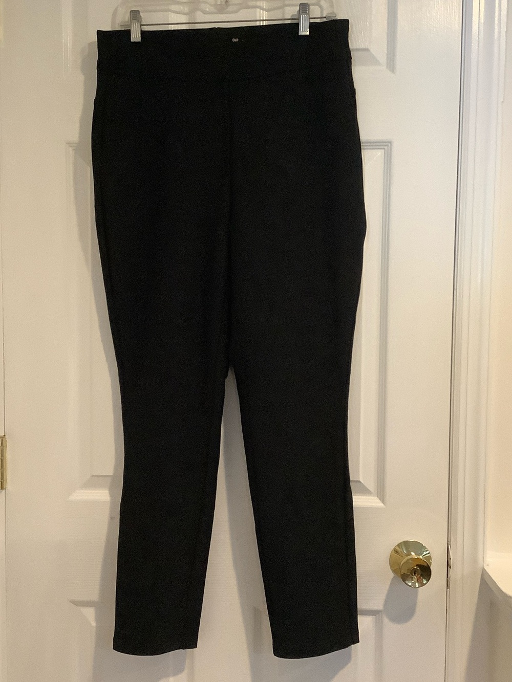 HONEYLOVE Black Stretchy High Rise Minimalist Capsule Basic Classic Pants XL